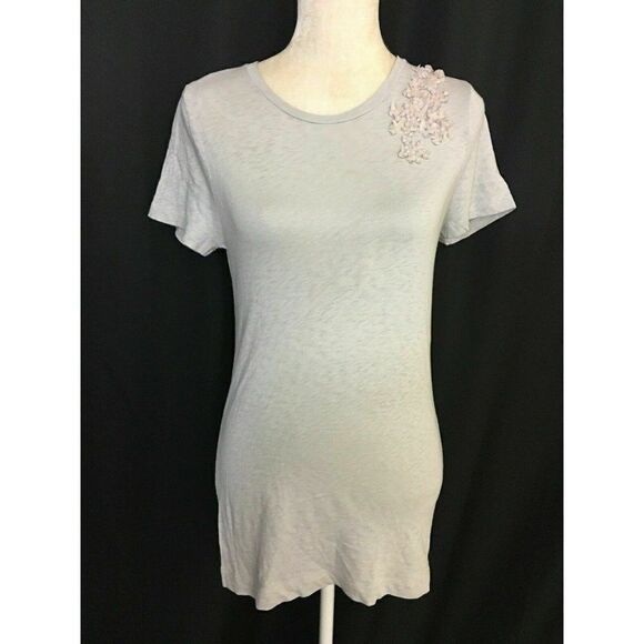 J Crew Rock Crystal Short sleeve t shirt - Picture 1 of 7